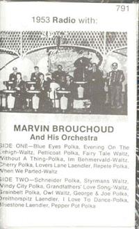Marvin Brouchoud And His Orchestra - 1953 Radio with Marvin Brouchoud And His Orchestra